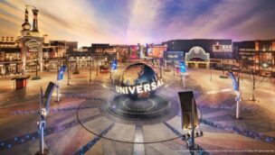 Universal Studios Beijing Eröffnung Plaza