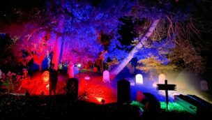 Eifelpark Halloween Beleuchtung