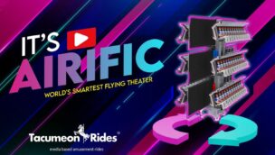 Mack Rides Flying Theater Airific Rendering
