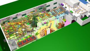 IKUNA Indoor-Bereich Kids World Plan