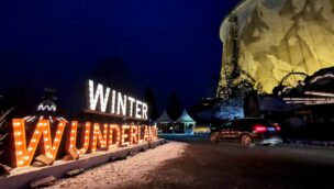Wunderland Kalkar Winter Wunderland Drive-in 2021 Slogan