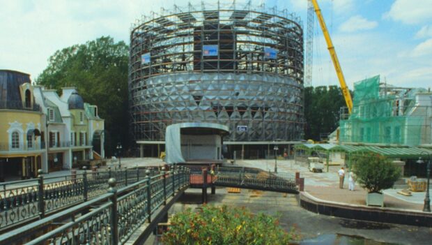 Eurosat Europa-Park Baustelle Aufbau