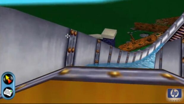 Screenshot aus dem Spiel Theme Park Manager aus dem Jahr 2001
