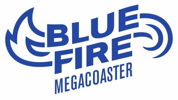 Europa-Park Blue Fire Logo 2022