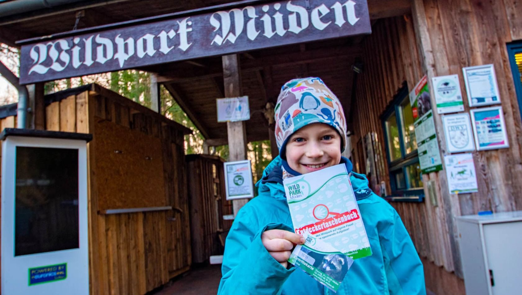 Wildpark Müden freier EIntritt für Kinder 2022