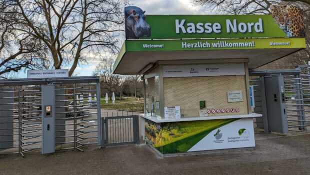 Zoo Karlsruhe Eingang geschlossen