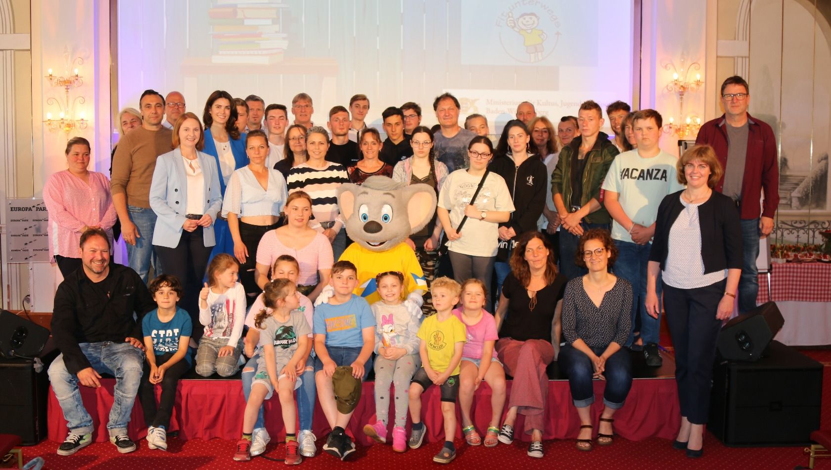 Der Europa-Park begrüßt Schausteller-Familien zum Projekt Fit unterwegs