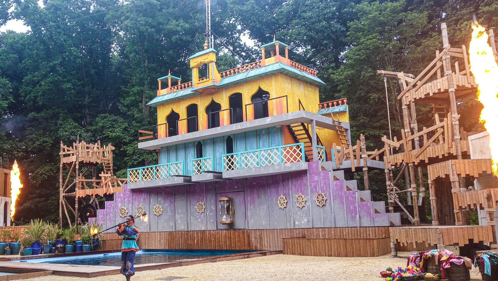 Ausschnitt aus der Show Bengali im Freizeitpark Bellewaerde