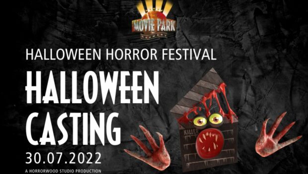 Werbung zum Casting für das Halloween Horror Festival 2022