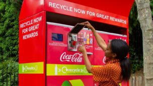 Merlin Coca-Cola Recycling Aktion 02