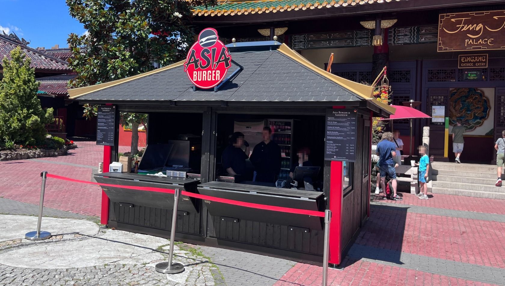 Asia Burger im Phantasialand