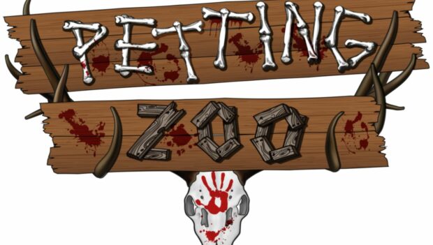 Logo des Horror-Hauses "Petting Zoo" im Europa-Park