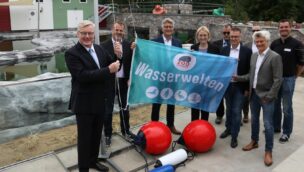 Foto von der Eröffnung der neuen Wasserwelten im Zoo Osnabrück