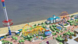 Der neue Bereich The Boardwalk in Cedar Point für 2023