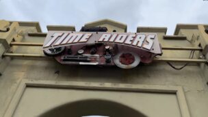 Time Riders Movie Park Germany Eingang 2022