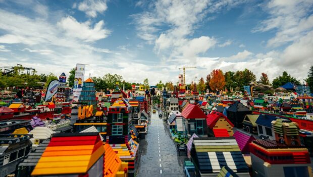 Weltweit größte Stadt aus LEGO Häuser LEGOLAND Deutschland