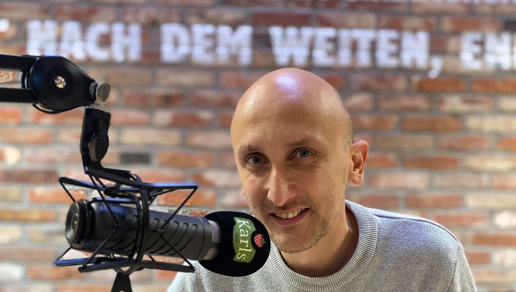 Karls Radio-Moderator Werner Wetter