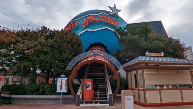 Das Restaurant "Planet Hollywood" im Disney Village des Disneyland Paris