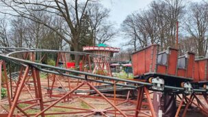 Achterbahn in neuem Themenbereich Dino World in De Waarbeek