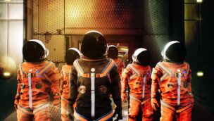 Astronauten von Mission Space des Herstellers DOF Robotics