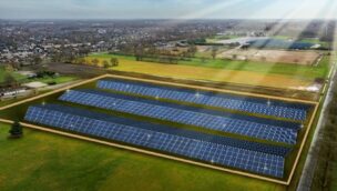 Konzept von neuer Solaranlage in Efteling für 2023