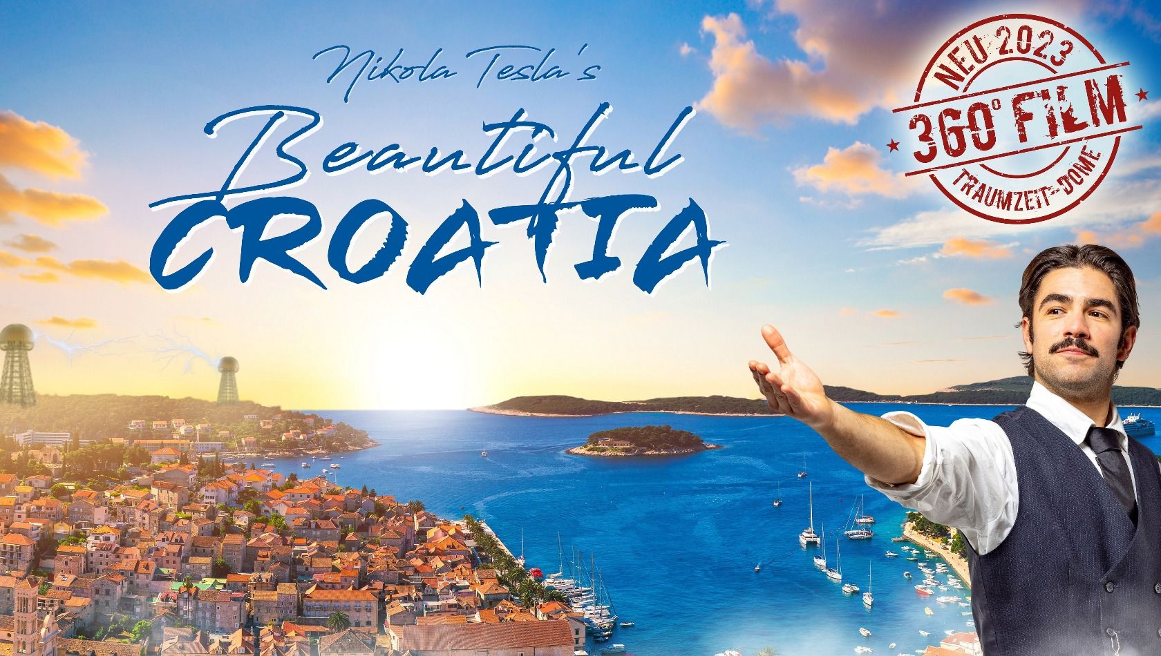 Werbebild zu Nikola Tesla's Beautiful Croatia im Europa-Park