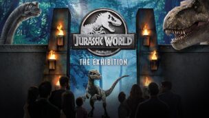 Werbebild von Jurassic World: The Exhibition