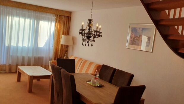 Eine Suite im "Naturpark Hotel am Ebnisee"