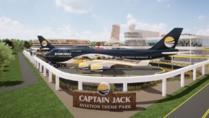 Konzept des Themenparks Captain Jack