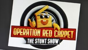 Operation Red Carpet Logo Stunt Show Movie Park Germany