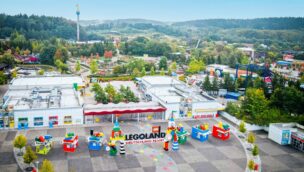 Freizeitpark Günzburg Luftaufnahme - LEGOLAND Deutschland