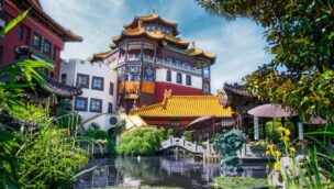 Hotel Ling Bao Phantasialand Garten