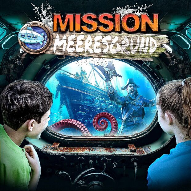 Heide Park Maze Krake Mission Meeresgrund
