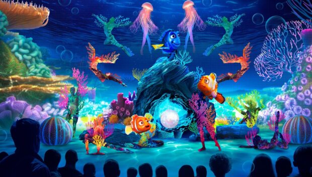Findet Nemo Pixar Musical Disneyland Paris Artwork