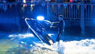 Rulantica Jet Ski Show Vattenspektakel
