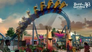 Busch Gardens Tampa Bay neue Achterbahn 2024 Ankündigung