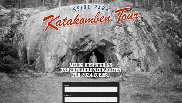 Heide Park Katakomben Tour Teaser