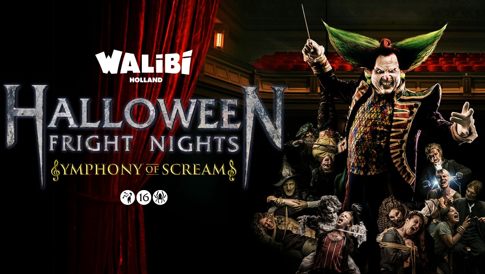 Walibi Holland Halloween Fright Nights 2023