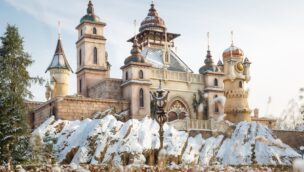 Winter-Efteling Palast der Fantasie Schnee