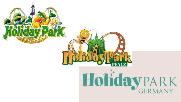 Holiday Park alte Logos Entwicklung